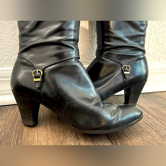 Salvatore Ferragamo knee high boots - Picture 10 of 11